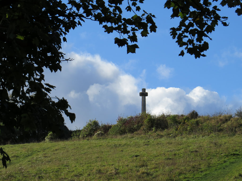 War Memorial from the foot of Shawford Down